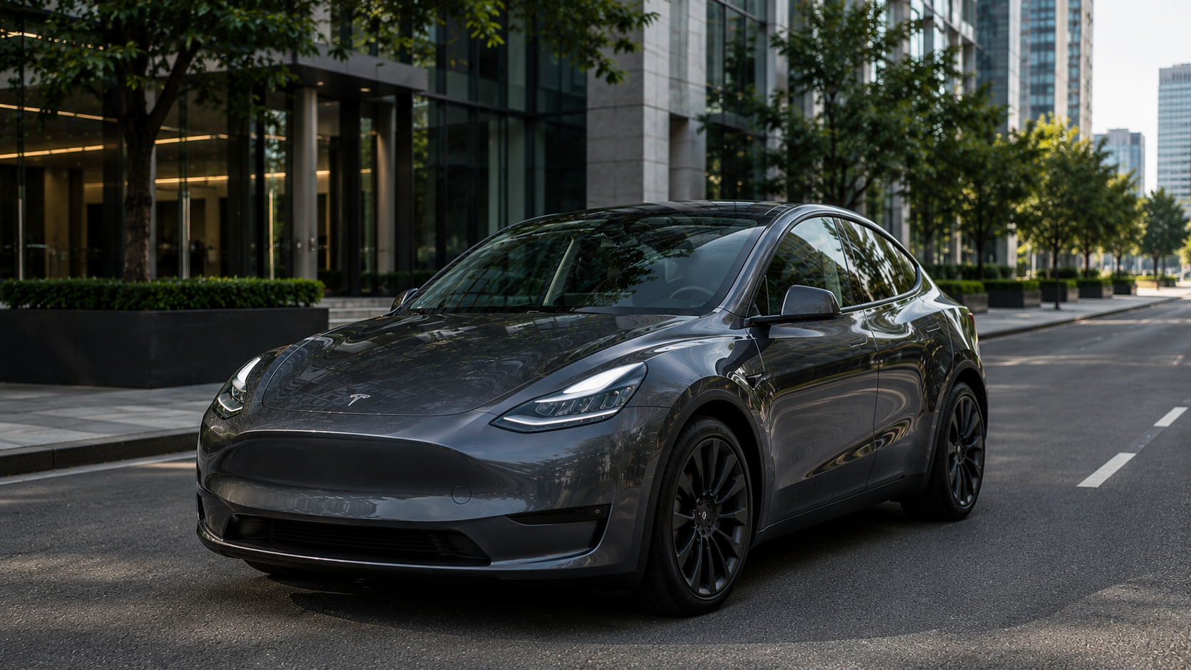 Tesla Model Y 2020-2024 taxi-ready EV